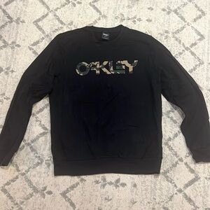 Oakley Black And Camo Sweater
